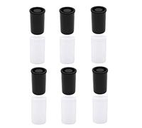 KAIAIWLUO Film Canister,12 PCS 35mm Camera Film Cannisters with Lids Film Container Plastic Camera Reel Containers Mini Storage Case Containers for Scientific Activity Small Accessories Black White
