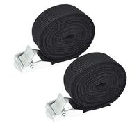 KAIAIWLUO Ratchet Tie Down Straps,2 PCS Heavy Duty Tensioning Belts Adjustable Retaining Straps with Buckle for Vans Kayak Boat Car Luggage Cargo Trailer Motorcycle Trucks