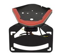 KAIAYGEE Motorcycle License Plate Holder Compatible with BMW M1000RR | LED Integrated Blinker Taillight Frame Tail Tidy Eliminator Compatible with BMW M1000RR 2021-2022, S1000R,(Black)