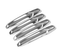KAIAYGEE Outer Handle Decorative Frame Car Door Outer Handle Protective Decorative Frame Compatible with Land Rover Discovery Sport L550 2015-2018(Silver)