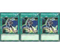 Kaiba's Blue-Eyes White Dragon Support Card : 3X SDCB-EN029 The Melody of Awakening Dragon - Common 1st Edition Mint YuGiOh