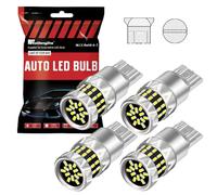 KaiDengZhe 7443 LED Bulb, Upgrade 3014 42-EX Chips 400% Brighter 1:1 Size T20 LED Brake Light 7441 7444 T20 W21W LED Bulbs for Backup Reverse Lights Tail Light Turn Signal Light DRL -4 PCS White