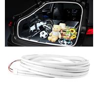 KaiDengZhe Car Trunk Light Strip, Flexible Cutting car led strip light for Trunk Waterproof Universal Auto LED Interior Lights Strip for Car SUV Truck, Auto On/Off (White, 4m/158in)
