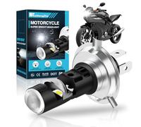 KaiDengZhe H4 LED Headlight Bulb, 1PCS HB2 9003 LED Bulbs with Mini Projector Len Solve Astigmatism Problem 30W 6000K 5000LM Plug Play H4 Headlight Conversion Kit for Scooter Motorbike