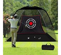 KAIDIDA Golf Practice Hitting Net: 12X7FT 200G Tear Resistant Nylon for Garden 10mm Frame Golf Driving Chipping Net for Garage Golfer