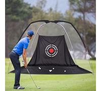 KAIDIDA Golf Practice Net for Garden: Tear-Resistant Double-Stitched All-Weather Hitting Net with Noise-Reducing Target, 10x7FT with Carry Bag
