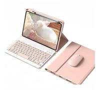 kaidisen Keyboard Case Mouse for iPad A16 11th Gen 2025,iPad 10th Generation 10.9 inch 2022 Detachable Cute Color Keyboard Case with Pencil Holder,Pink
