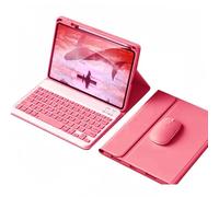 kaidisen Keyboard Case Mouse for iPad Air 11 inch M3/M2 (2025/2024)/ Air 10.9 inch 4th 5th Generation/Pro 11 inch 4th/3rd/2nd Gen Detachable Cute Color Keyboard Case,Dark Pink