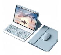 kaidisen Keyboard Case Mouse for iPad Air 11 inch M3/M2 (2025/2024)/ Air 10.9 inch 4th 5th Generation/Pro 11 inch 4th/3rd/2nd Gen Detachable Cute Color Keyboard Case,Mist Blue