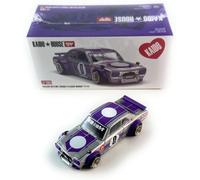 Kaido House Nissan Skyline 2000GT-R KPGC10, Diecast Model Car, 1:64 Scale, Silver