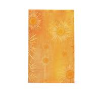 Kaifanee Waffle Weave Kitchen Towels, Orange Sun Abstract Ultra Absorbent & Quick-Dry Dish Cloths Tea Towels for Dishes, Hands & Cleaning