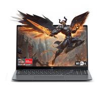 KAIGERR - Gaming Laptop, 16" with AMD Ryzen 7 7730U (8C/16T, up to 4.5GHz), 16GB RAM 512GB NVMe SSD Windows 11, Radeon RX Vega 8 Graphics, WiFi 6, KB Backlit