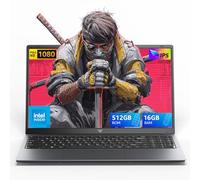 KAIGERR Laptop, 2025 Laptop Computer with Intel Twin Lake N150 Processor(Up to 3.6GHz), 16GB DDR4 512GB SSD, 15.6inch IPS 1080P, Metal Shell, USB3.2, Long Battery Life