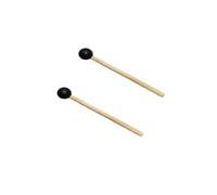 KAIGESZAD 2 Pcs Silicone Hammer, 7.4 Inch Black rubber mallet, Tuning Fork Reflex Hammer, Glockenspiel/Xylophone Mallet,Tuner Musical Instrument Singing Tone Tuning Set Sound Therapy Chakra Healing