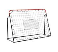 KAIHAOWIN Football Rebound Net, 6'x4' Steel Rebounder With Target, Bounce Back Net for Backyard Practice Training - Adjustable Angle