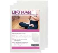 KAIHENG 3 Pack Lipo Foam Pads Lipo foam Board Post Surgery Liposuction Surgery Foam Sheet 8''*11''*0.5'' AB Board to Help with Post-Surgical Liposuction, Abdominoplasty, Arm and Thigh Fat