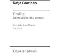 KAIJA SAARIAHO: EMILIE (FULL SCORE)