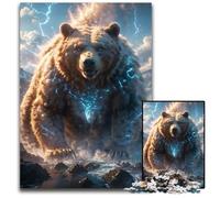 Kaiju Bear Puzzles for 1000 Piece Jigsaw Puzzles for Adults Colorful Home DecorInteractive Family Game 1000 PCS(75x50cm)