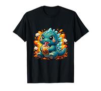 Kaiju Bubble Tea Adorable Chibi Japanese Monster T-Shirt