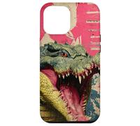 Kaiju Crocodile Monster Vintage Japanese Poster Art Case for iPhone 12 Pro Max