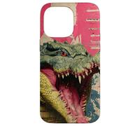 Kaiju Crocodile Monster Vintage Japanese Poster Art Case for iPhone 14 Pro Max