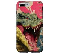 Kaiju Crocodile Monster Vintage Japanese Poster Art Case for iPhone 7 Plus/8 Plus