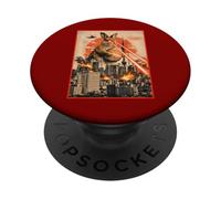 Kaiju Easter Bunny Tokyo Funny Egg Hunt Japanese Vibe PopSockets Adhesive PopGrip