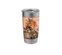 Kaiju Easter Bunny Tokyo Funny Egg Hunt Japanese Vibe Stainless Steel Insulated Tumbler