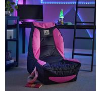 Kaikoo Teen Playstation Gaming Bean Bag - Pink & Black