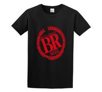 KAILANGQI Men's Round Neck T-Shirt Battle Royale Retro Japanese Movie Short Sleeves Black XXL
