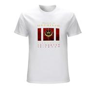 KAILANGQI Men's The Fields Nephilim T-Shirt White M