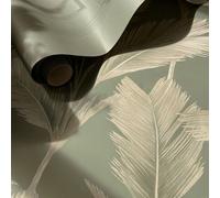 Kailani Leaf Wallpaper Sage Green Belgravia 59120