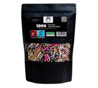 KAiLAR 1000 Mix Cellulose Activated Carbon Filter Slim (6 mm) with Vegan Activated Carbon from Coconut Shells | for a Less Toxic and Gentle Smoking Experience