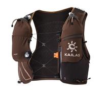 KAILAS FUGA AIR 8 Ⅳ Running Hydration Vest Hydration Pack Lightweight with Two TPU Water Bladders for Women Men Trail Cycling Hiking Antique Brown 2XL