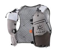 KAILAS FUGA AIR 8 Ⅳ Running Hydration Vest Hydration Pack Lightweight with Two TPU Water Bladders for Women Men Trail Cycling Hiking Mushroom Taupe 2XL