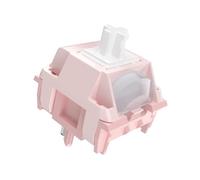 Kailh Butterfly Pink Keyboard Switch,5pin 35gf Linear Pre-Lubed 10PCS | All POM Material with Light Diffusers Key Switches for Mechanical Gaming Keyboard