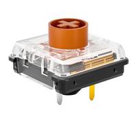 kailh low v2 Profile RGB SMD Tactile Switch 1350 Chocolate Mechanical Keyboard Switch (Choc Brown 10pcs)