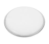 KAILIKETIY 10-inch Double Layer Semi-drum Skin Replacement Jazz Drum Head Cover Milky White Oil Drum Skin for Snare and Percussion for Music Performance