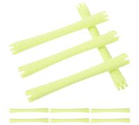 KAILIKETIY 10 Pcs Plastic Perm Rods Hair Curlers for Women Flexible Rollers Hair Curling Tools Convenient to Use Not Easy to Deform Styling Random Color