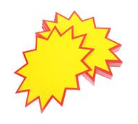 KAILIKETIY 100 Pcs Large Paper Price Stickers Signs for Retail Shops Supermarkets Price Labels for Fundraising and Merchandise Display