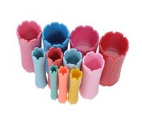 KAILIKETIY 100pcs Curling Hair Tools Reusable Wavy Perm Rods for Hair Styling Salon Lightweight and Portable