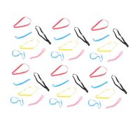 KAILIKETIY 100PCS Disposable Elastic Hair Bands for Girls Soft Rubber Ponytail Holders Mini Hair Ties for Kids Thick Accessories for Toddlers No Damage Styling Tools