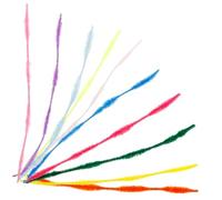 KAILIKETIY 100pcs DIY Twisted Chenille Stems Fluffy Craft Rods for Creative Arts and Crafts Projects Safe Wire and Material for Christmas Decorations and Parent Handicrafts
