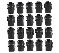 KAILIKETIY 100pcs Eyelash Pattern Drawstring Makeup Bag Eva Material Travel Cosmetics Holding Bag