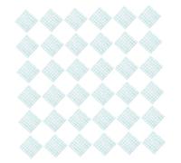 KAILIKETIY 100pcs Face Makeup Palette Pu Film Hand Mixing Plates for Foundation Highlighters Concealer Includes Nail Art Decor for Diy
