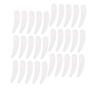 KAILIKETIY 100pcs Facial Cream Spoons and Eye Cream Applicators Small Porcelain White Skincare Makeup Tools for Precise Cosmetic Application and Beauty Routine
