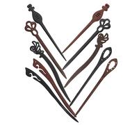 KAILIKETIY 10Pcs Chinese Hair Sticks Hair Pins for Hanfu and Updo Hairstyles Durable Chignon Holders Smooth Edge Design for Easy Bun Styling present for Women