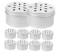 KAILIKETIY 10Pcs Dog Scent Training Kit with Lids Odor Sniffle Boxes for Nose Work and Scent Detection Exercises Mental Stimulation Tool for Working Dogs and Puppies