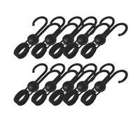 KAILIKETIY 10pcs Heavy-Duty Rotatable Large Stroller Hooks for Prams, Universal Sturdy Bag Hangers for Diaper Bags and Shopping Trolleys, Practical Stroller Accessories for Parenting