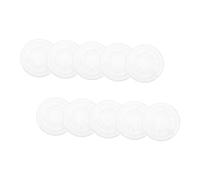KAILIKETIY 10pcs Plastic Guitar Effects Pedal Footswitch Toppers Foot Nail Caps Protective Covers for Electric Guitar Effect Pedal Accessories